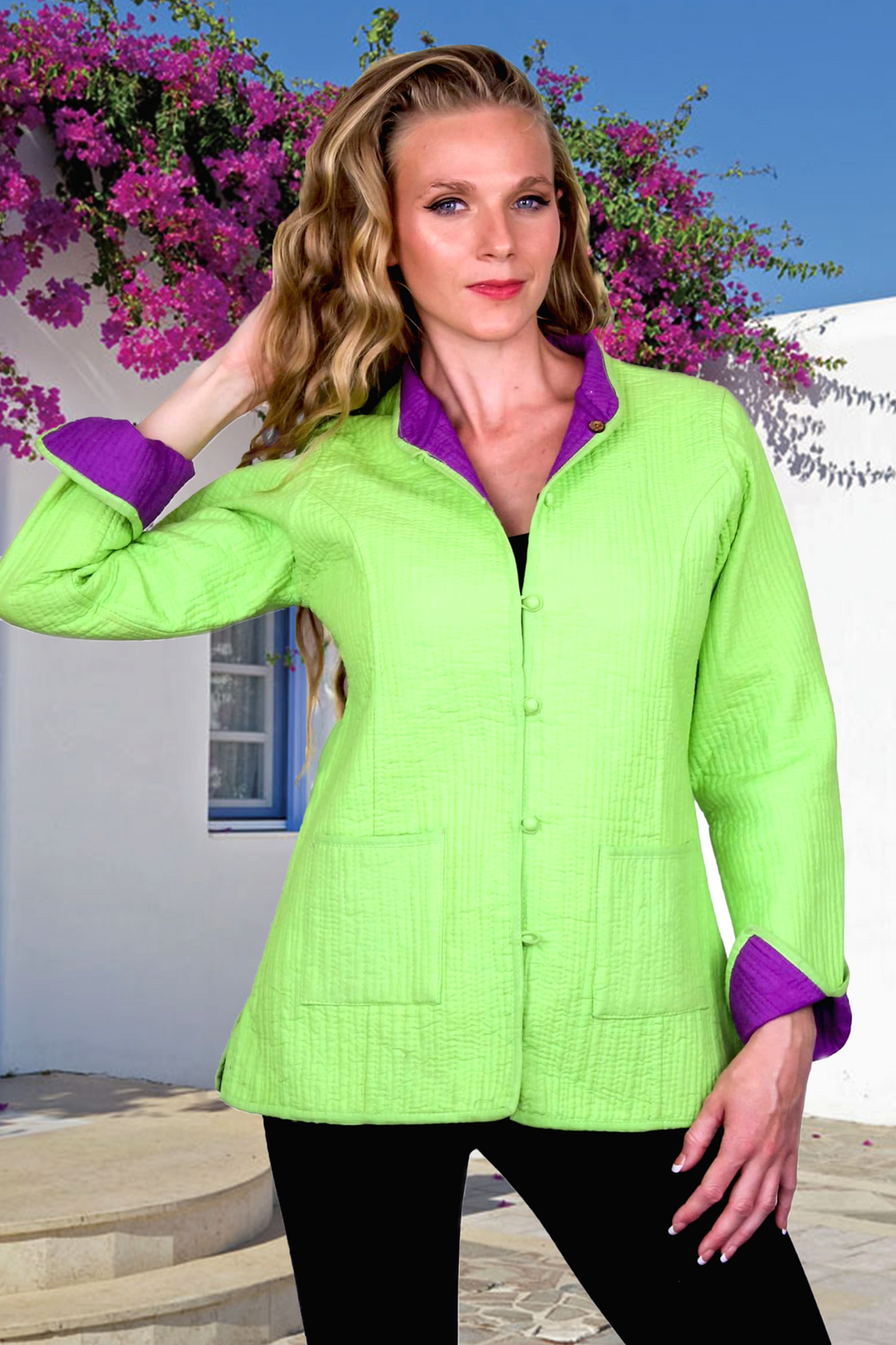 lime-purple-short-cotton-quilted-jacket